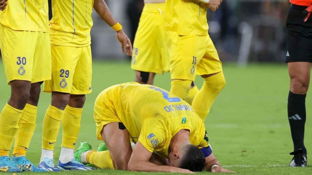 Cristiano Ronaldo was in tears after Al Nassr lose King's Cup final